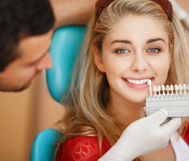 Patient in Worcester smiling after teeth whitening